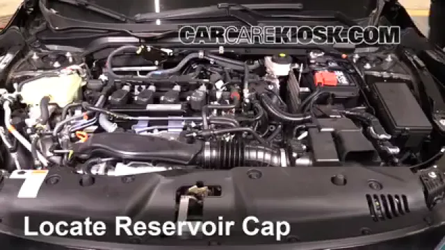 2017 Honda Civic LX 1.5L 4 Cyl. Turbo Coupe Liquide de transmission Vérifier le niveau de liquide